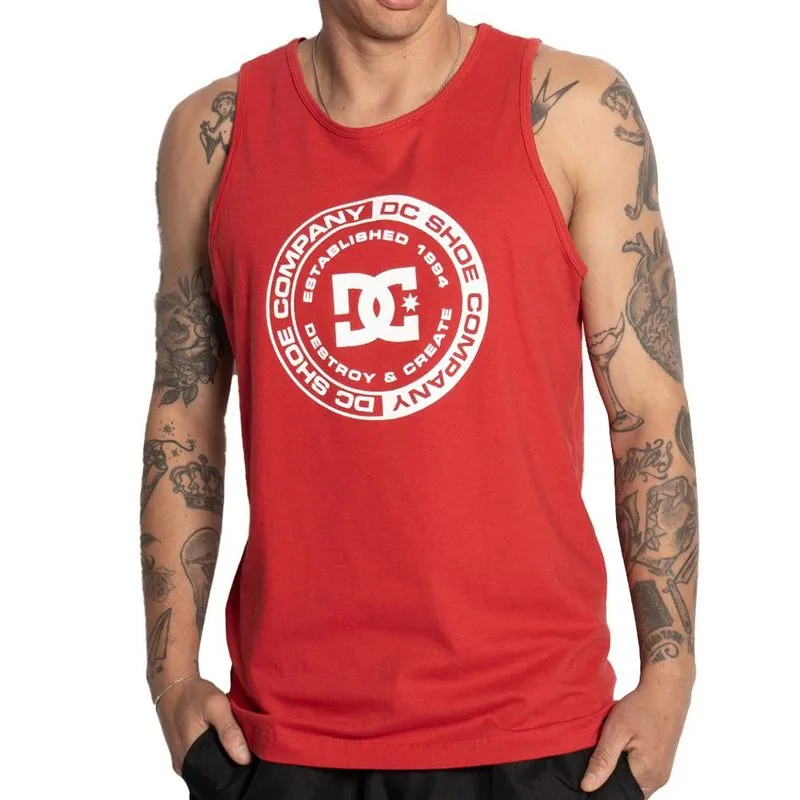 Regata DC Shoes DC Corpo SM25 Masculina Vermelho M / vermeho