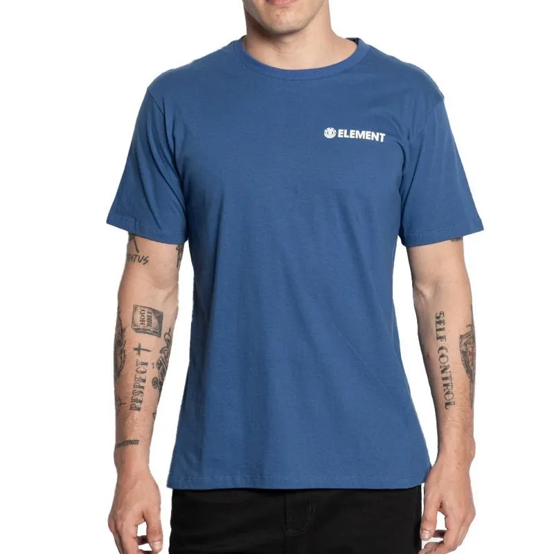 Camiseta Element Blazin Chest Color SM25 Masculina Azul P / azul