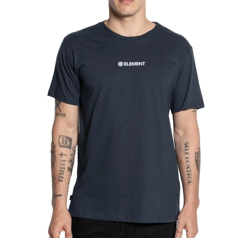 Camiseta Element Blazin Chest Center SM25 Masculina Marinho M / azul-escuro