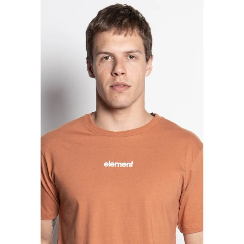 Camiseta Element M/C Simple Logo Laranja