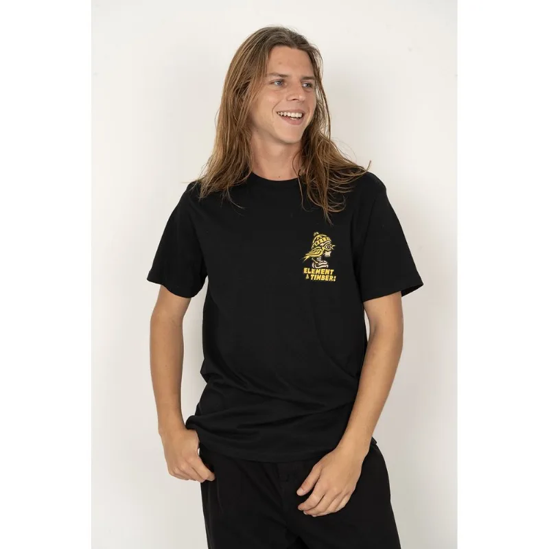 Camiseta Element M/C Birds Eye Preto