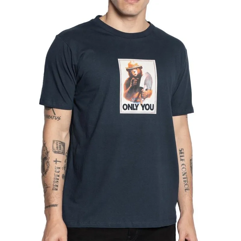Camiseta Element Only You BP Center SM25 Masculina Marinho M / azul-escuro