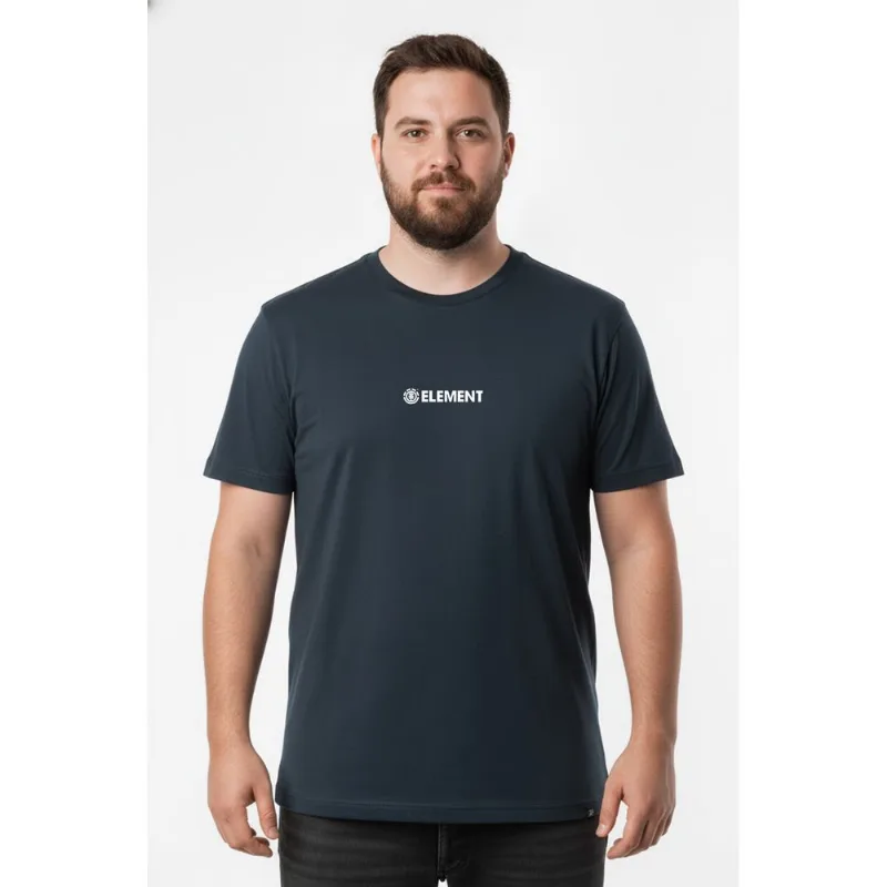 Camiseta Element M/C Blazin Chest Center Ps Marinho