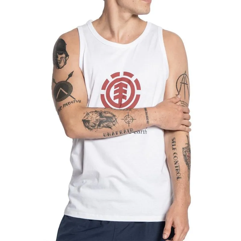 Regata Element Vertical SM25 Masculina Branco GG / branco
