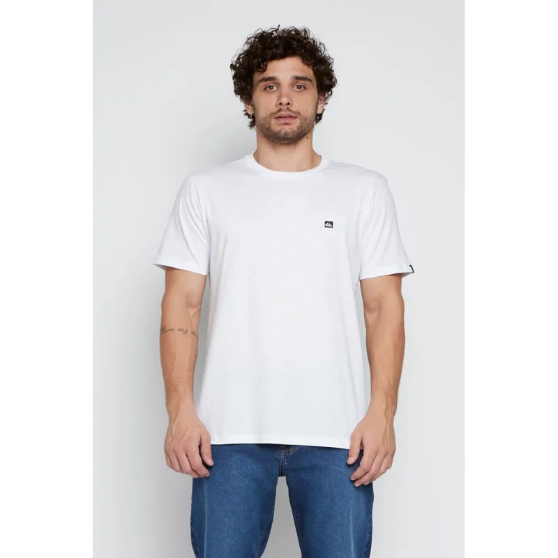 Camiseta Quiksilver M/C Transfer Square Branco-M