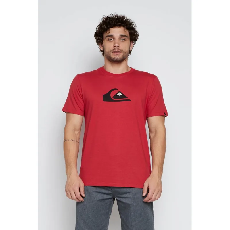 Camiseta Quiksilver M/C Comp Logo Color Vermelho-P