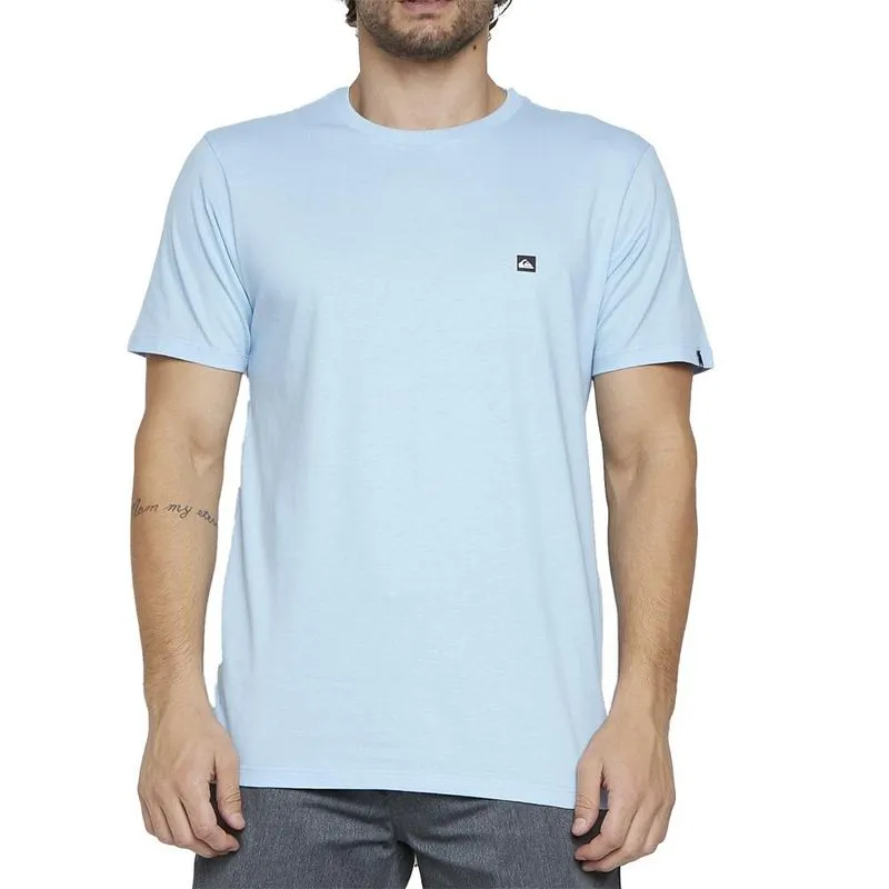 Camiseta Quiksilver Transfer Square Color SM25 Azul Claro M / azul