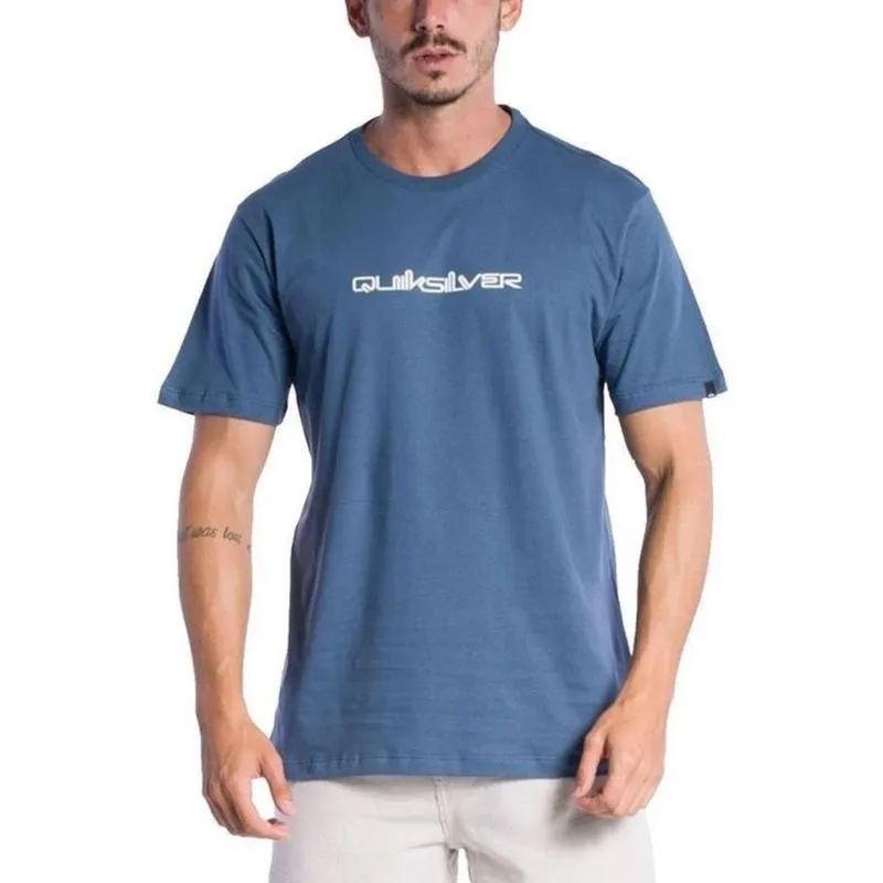 Camiseta quiksilver masculina omni font