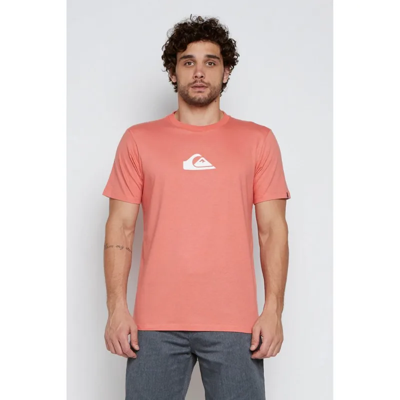 Camiseta Quiksilver M/C Mini Comp Vermelho Claro-P
