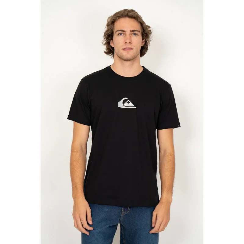 Camiseta Quiksilver M/C Metal Comp Preto-Preto-P