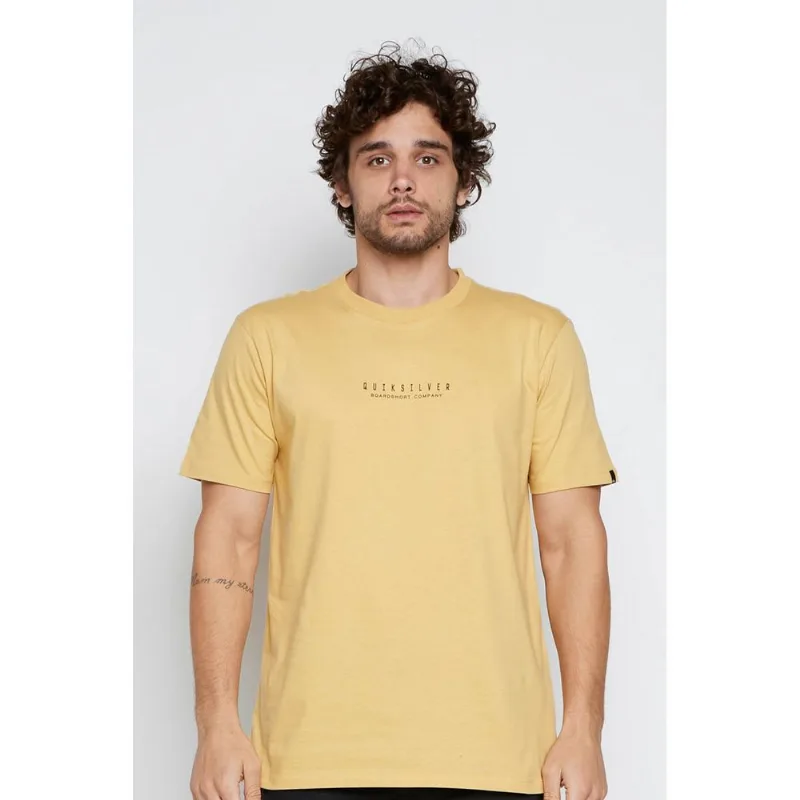 Camiseta Quiksilver M/C Hibiscus Pop Mostarda-P