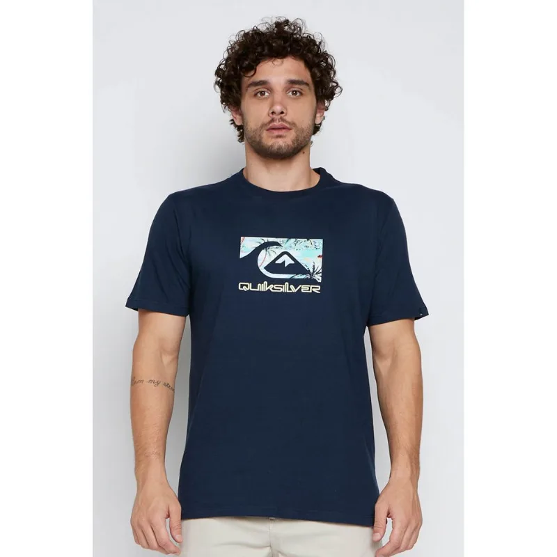 Camiseta Quiksilver M/C Quik Island Marinho-P