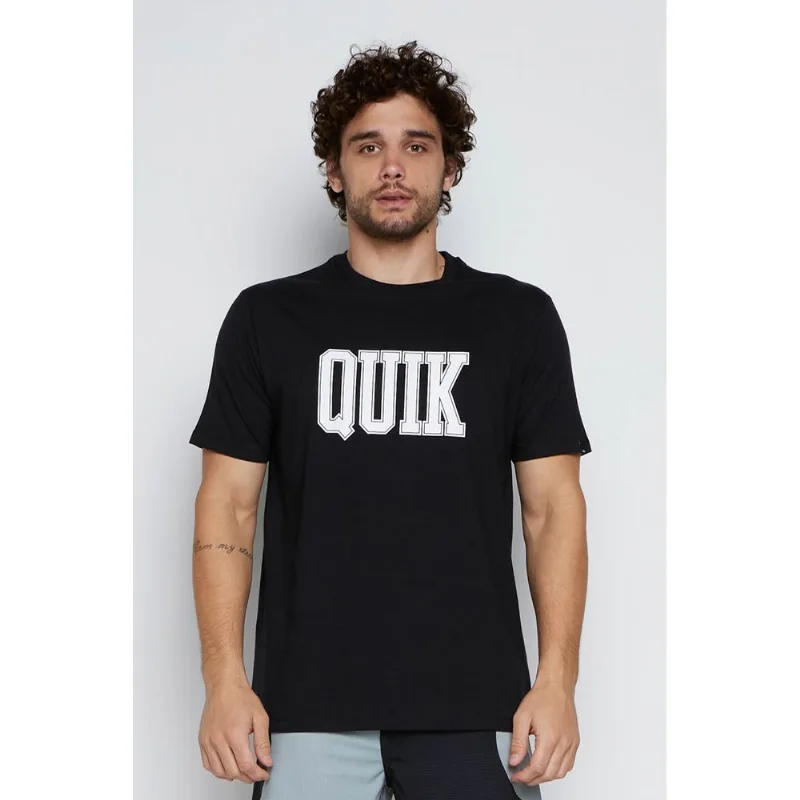 Camiseta Quiksilver M/C Griff Quik Preto-Preto-GG