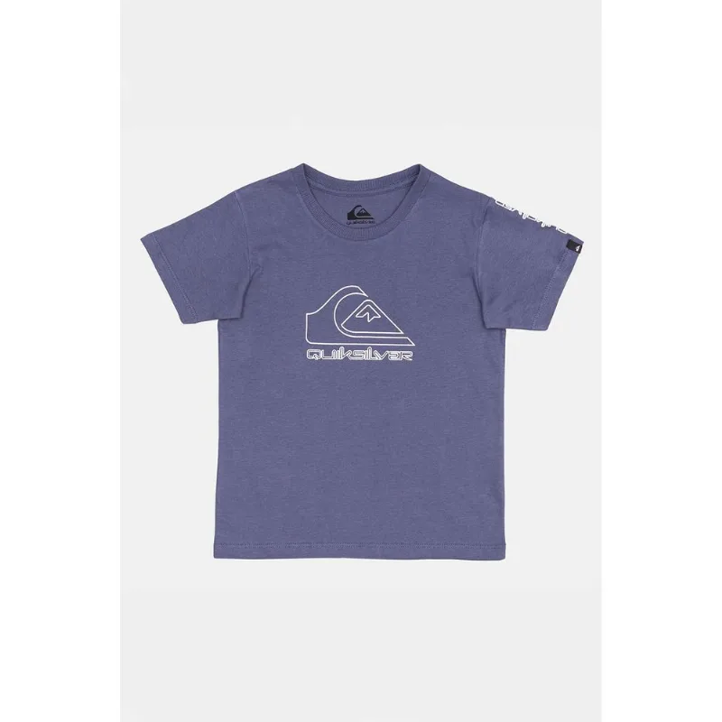 Camiseta Quiksilver M/C New Tour Kd Azul Escuro-Azul Escuro-2