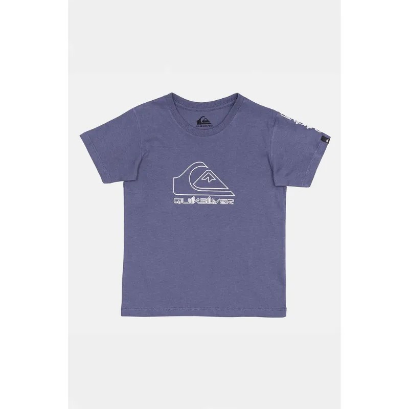 Camiseta Quiksilver M/C New Tour Kd Azul Escuro-Azul Escuro-8