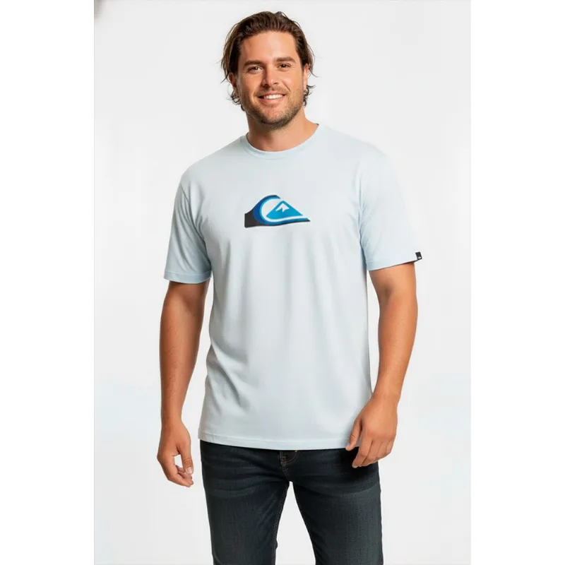 Camiseta Quiksilver M/C Warp Drive Ps Snow White-Snow White-4G