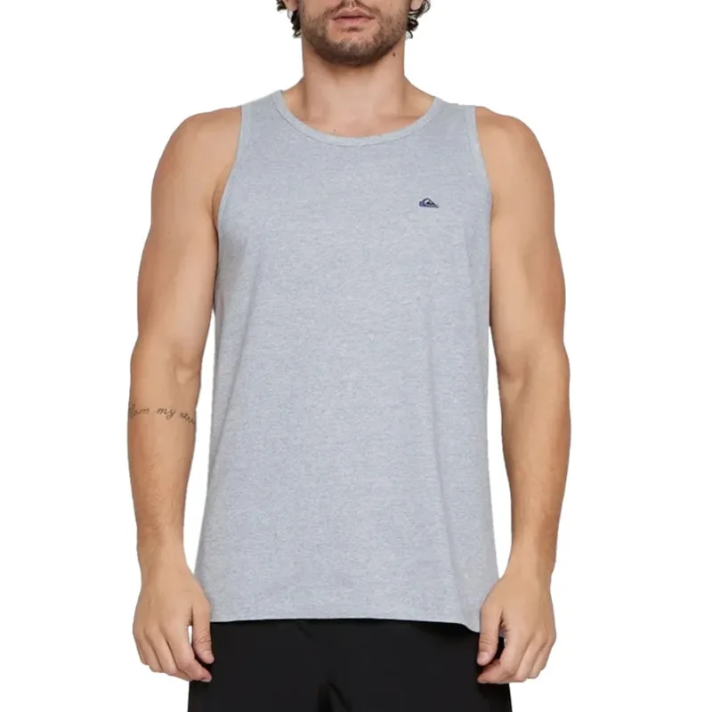 Regata Quiksilver Embroidery Cinza Mescla