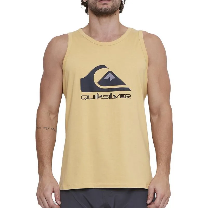 Regata Quiksilver Full Logo SM25 Masculina Mostarda GG / amarelo