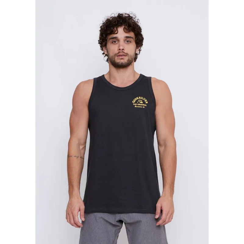 Regata Quiksilver Classic Arch Cinza Escuro-M