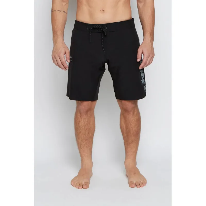 Boardshort Quiksilver Flat Signature 21 Preto-Preto-38