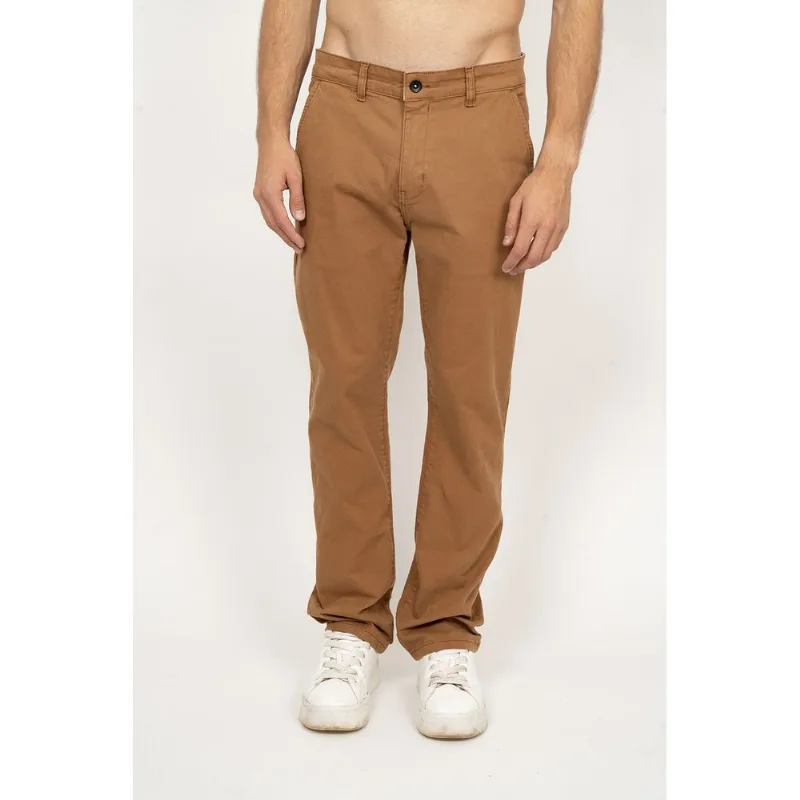 Calça Quiksilver Everyday Chino Mostarda-Mostarda-42