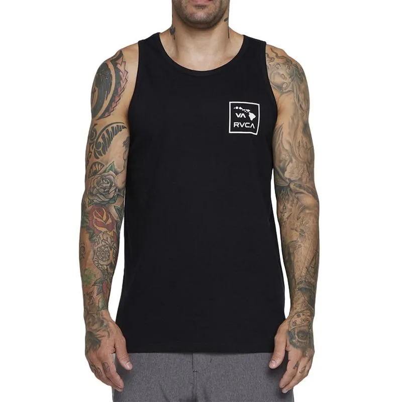 Regata RVCA Hawaii VA SL SM25 Masculina Preto GG / preto