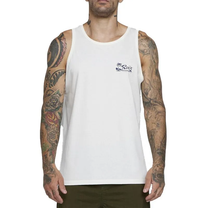 Regata RVCA RVCA Vista SL SM25 Masculina Off White G / begê