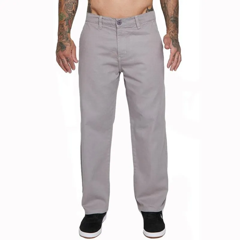 Calça RVCA The Weekend Chino Hide SM25 Masculina Cinza 46 / cinza