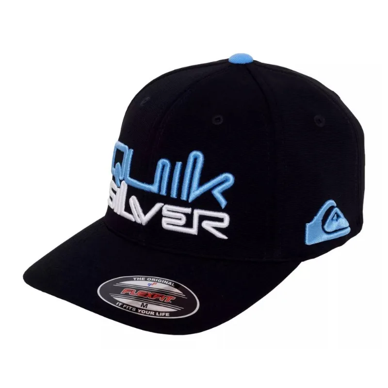 Boné Quiksilver Masculino Aba Curva Omni Surf Preto Adulto