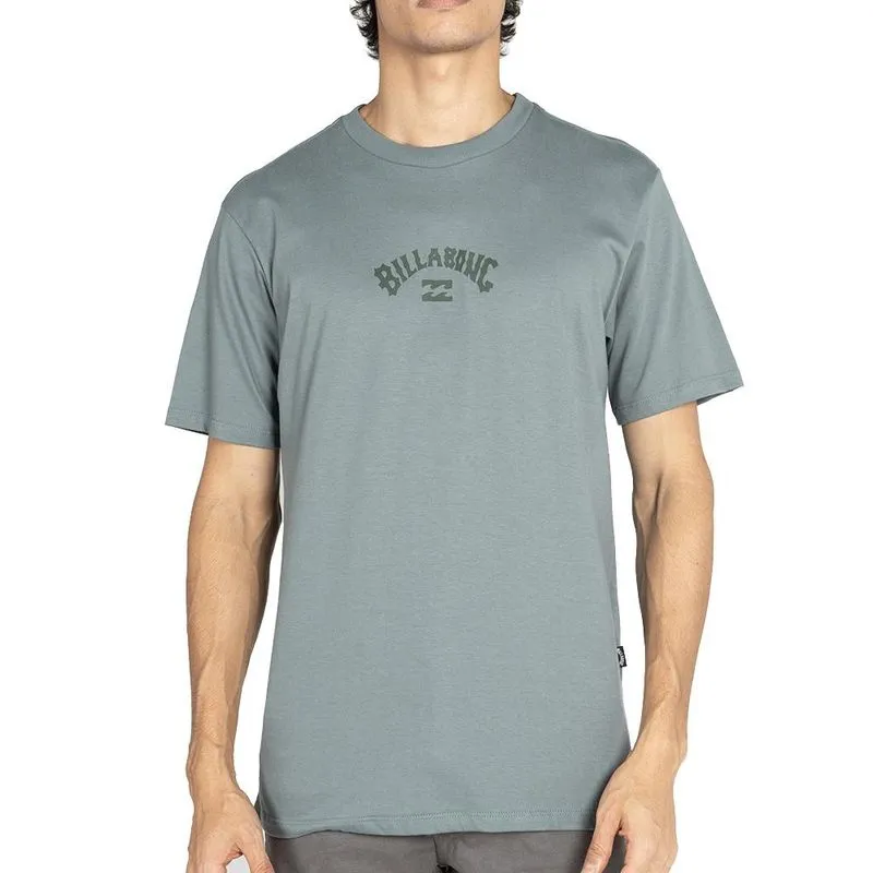 Camiseta Billabong Mid Arch WT25 Masculina Verde Escuro G / verde