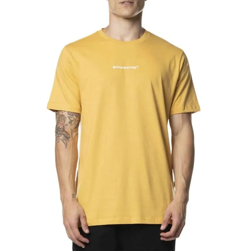 Camiseta Billabong Smitty WT25 Masculina Mostarda P / amarelo