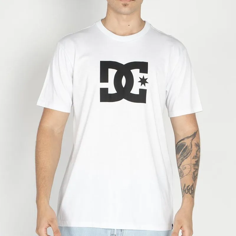 Camiseta DC Shoes DC Star WT25 Masculina Branco GG / branco