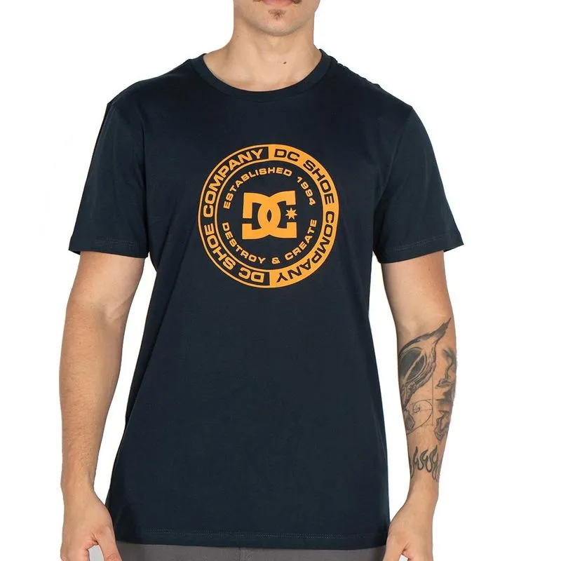 Camiseta DC Shoes DC Corpo WT25 Masculina Marinho P / azul-escuro