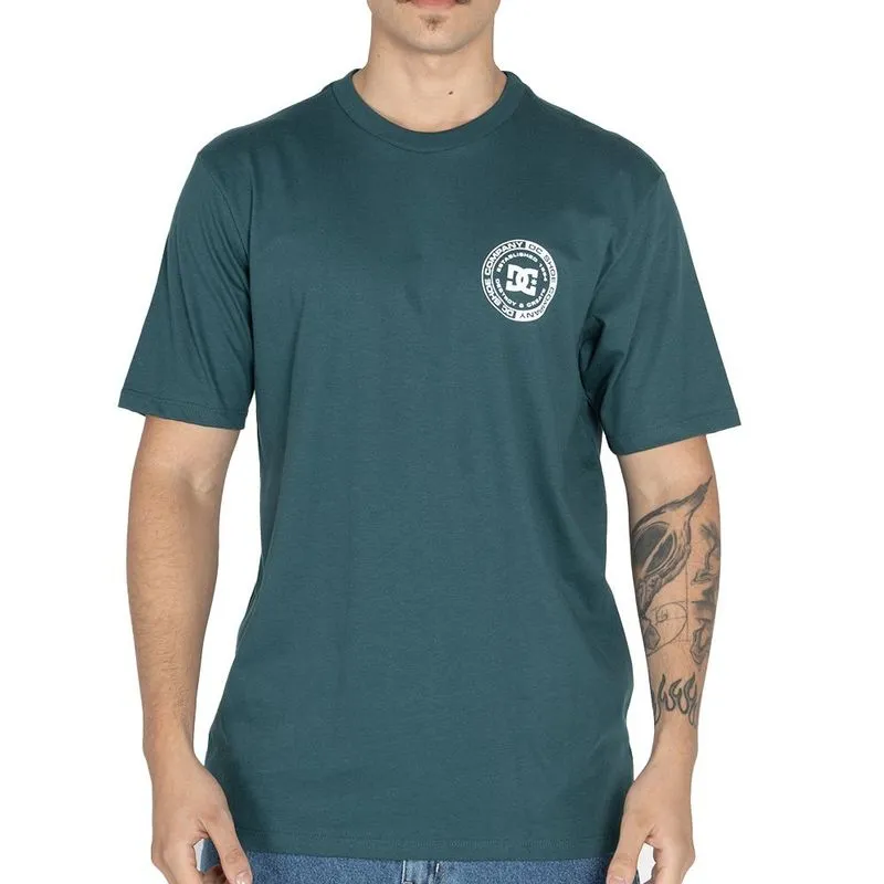 Camiseta DC Shoes DC Corpo FB WT25 Masculina Petróleo GG / azul