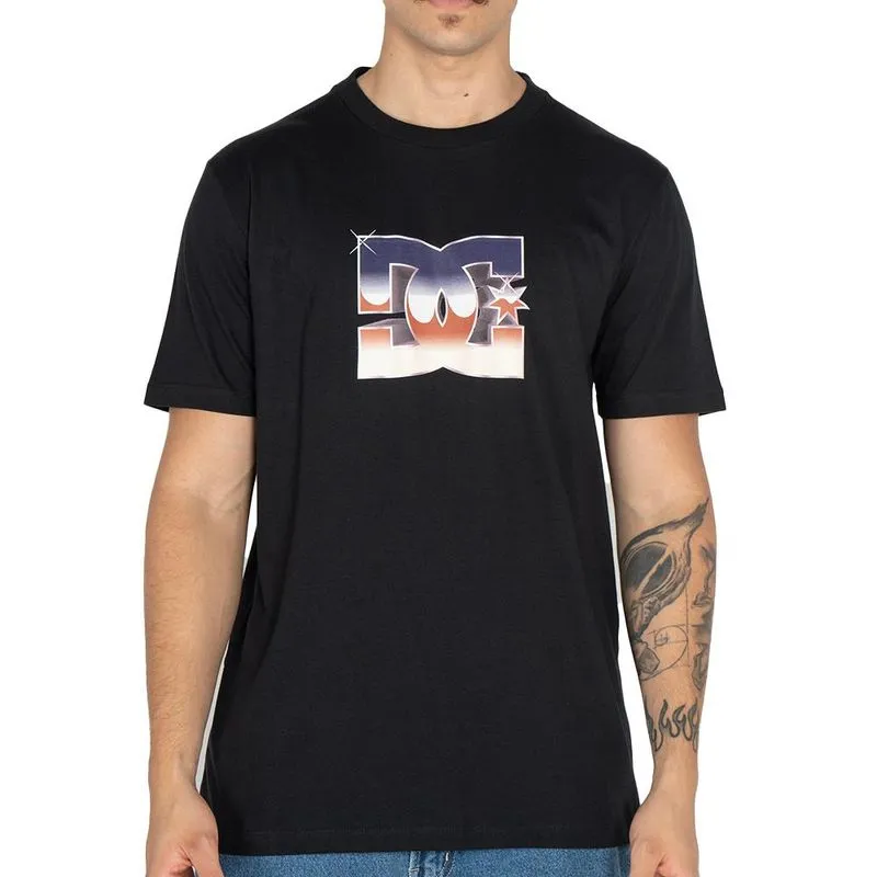 Camiseta DC Shoes Metallic Star WT25 Masculina Preto GG / preto