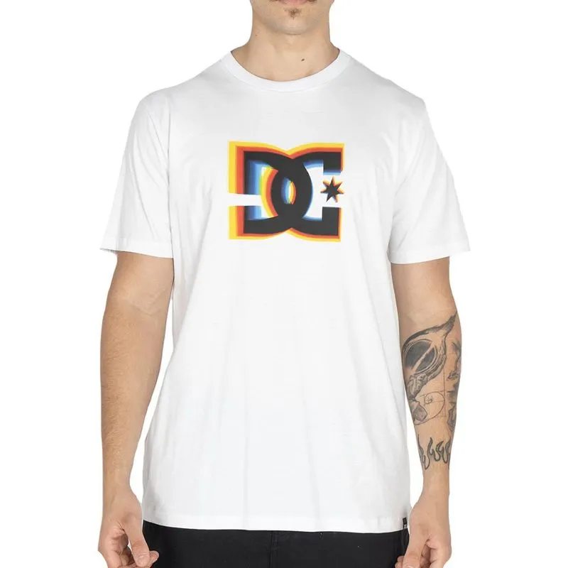 Camiseta DC Shoes Tracer Star WT25 Masculina Branco P / branco
