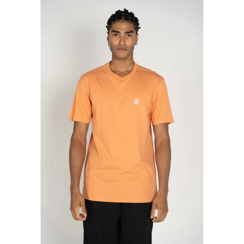 Camiseta Element M/C Basic Crew Laranja-Laranja-GG