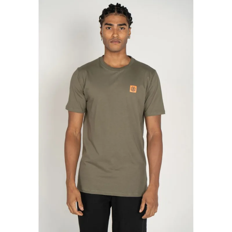 Camiseta Element M/C Joint Texture Verde Escuro-VERDE ESCURO-GG