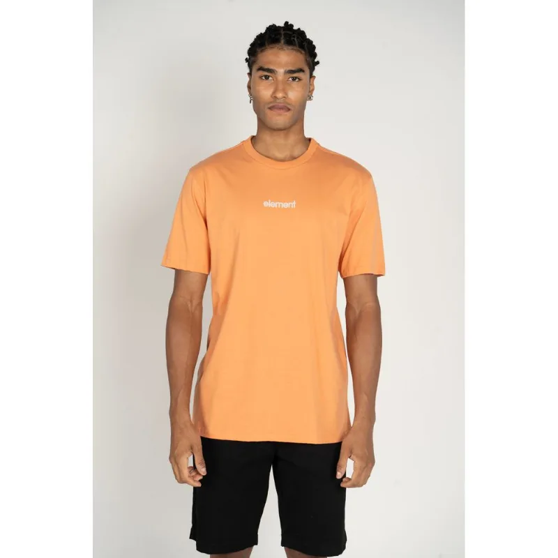 Camiseta Element M/C Simple Logo Laranja-Laranja-M