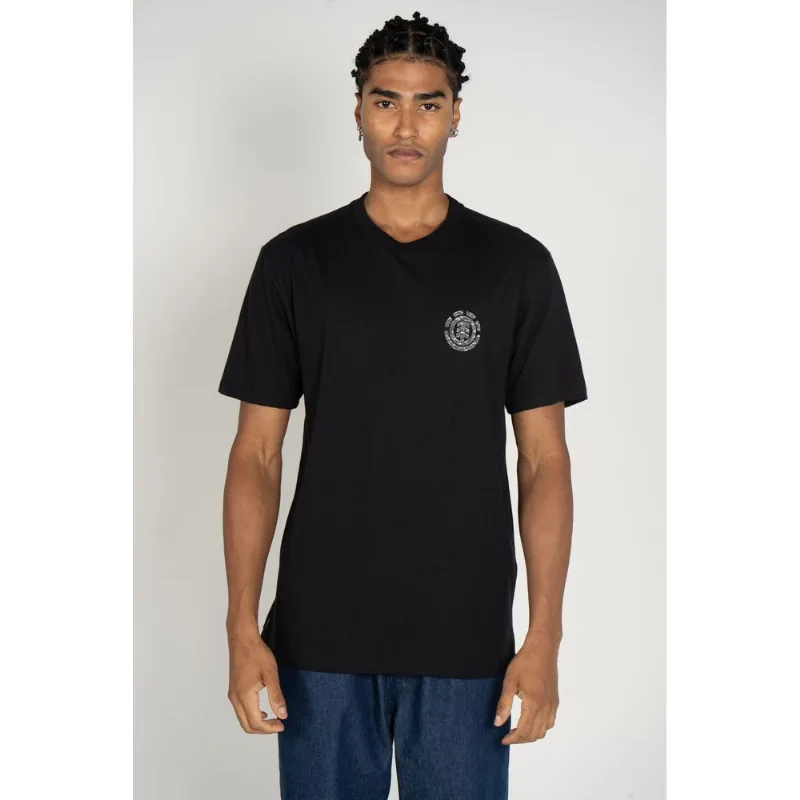 Camiseta Element M/C Sliding Preto-Preto-GG