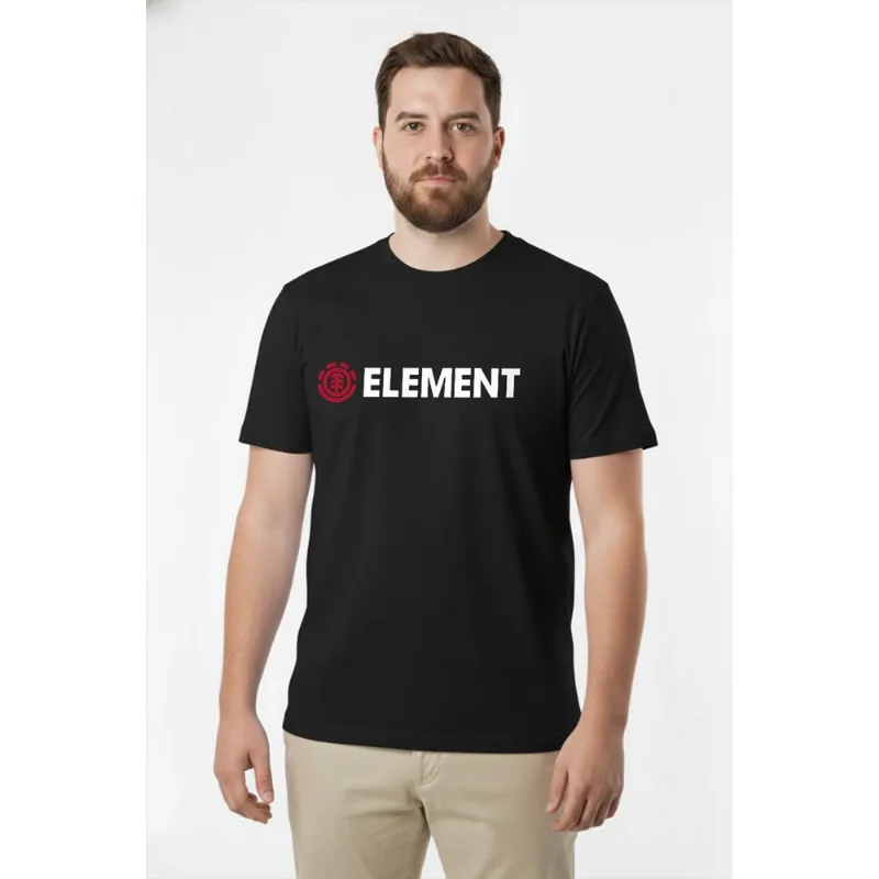 Camiseta Element M/C Blazin Ps Preto -Preto-G3