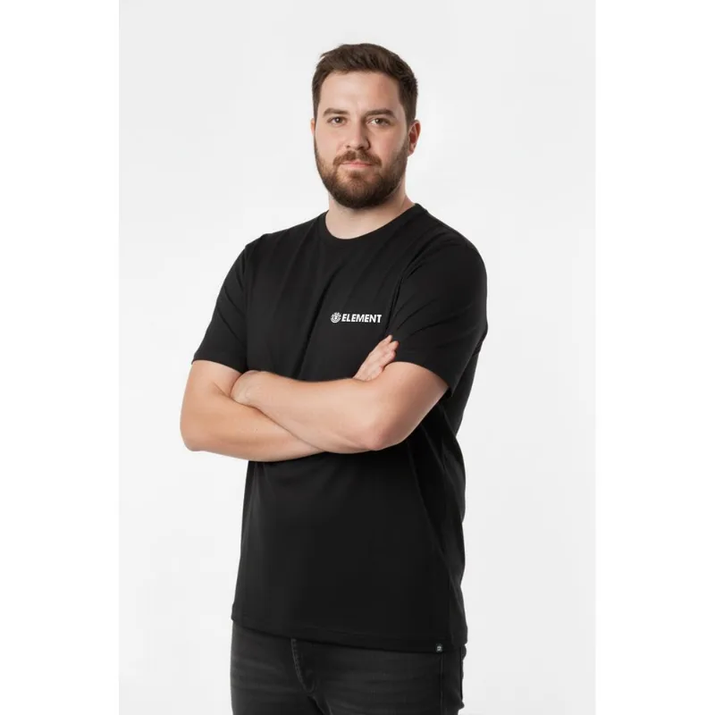 Camiseta Element M/C Blazin Chest Ps Preto-Preto-G3