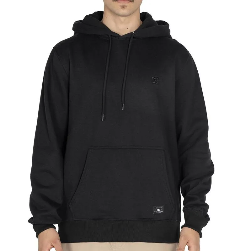 Moletom DC Shoes Canguru Embroidery WT25 Masculino Preto G / preto