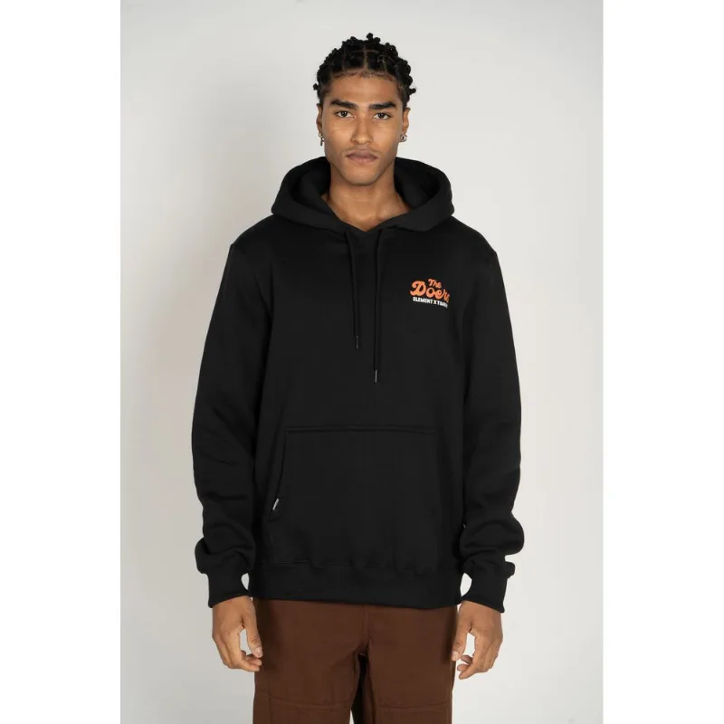 Moletom Element 300G Cross Cut Preto Moletom Element Fech Cross Cut Preto-Preto-M