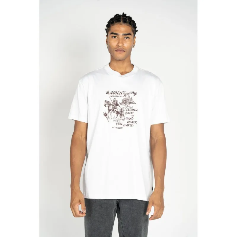 Camiseta Element M/C The Eternal Guest Branco-Branco-G