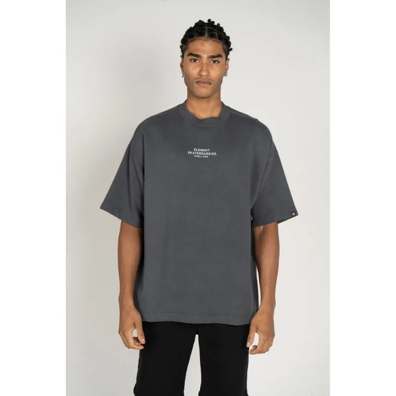 Camiseta Element M/C Special Skateboard Cinza Escuro-CINZA ESCURO-G