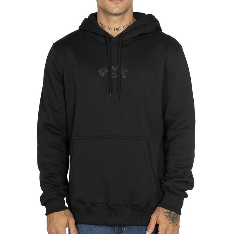 Moletom Billabong Canguru Mid Arch WT25 Masculino Preto GG / preto