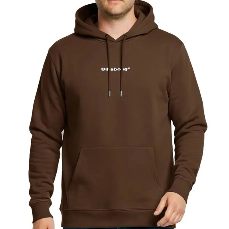 Moletom Billabong Canguru Smitty PS WT25 Masculino Marrom 3G / marrom