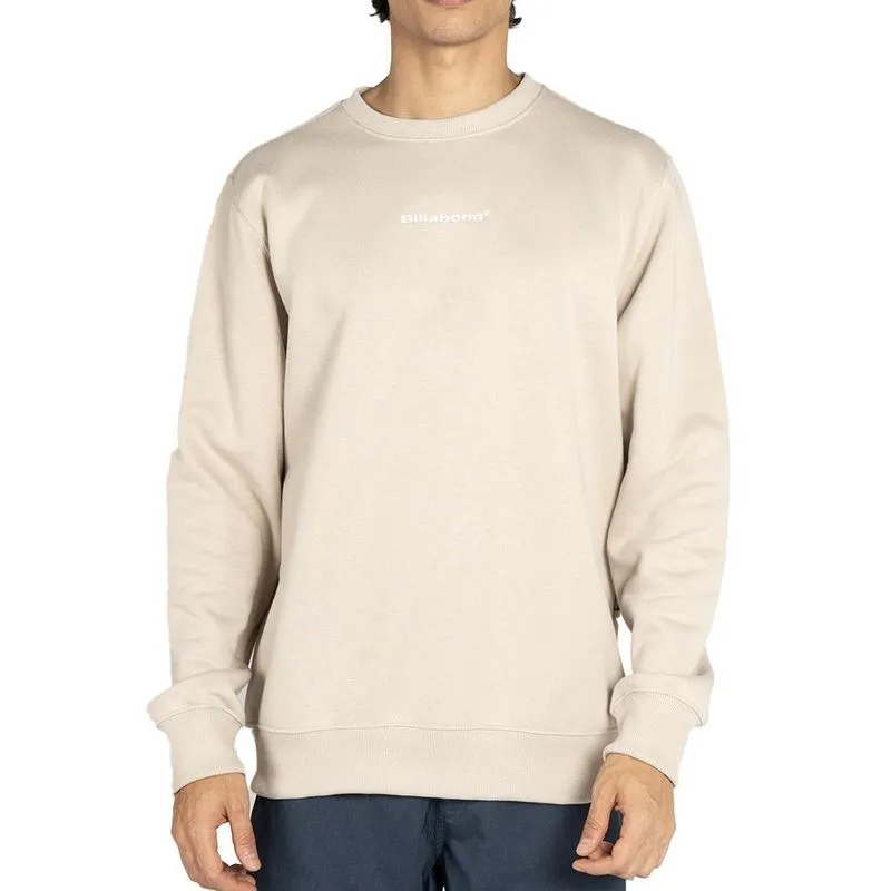 Moletom Billabong Careca Smitty WT25 Masculino Areia G / begê