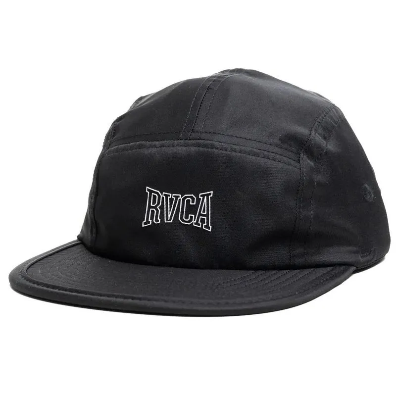 Boné RVCA Aba Reta Stitch 5 Panels WT25 Preto Único / preto